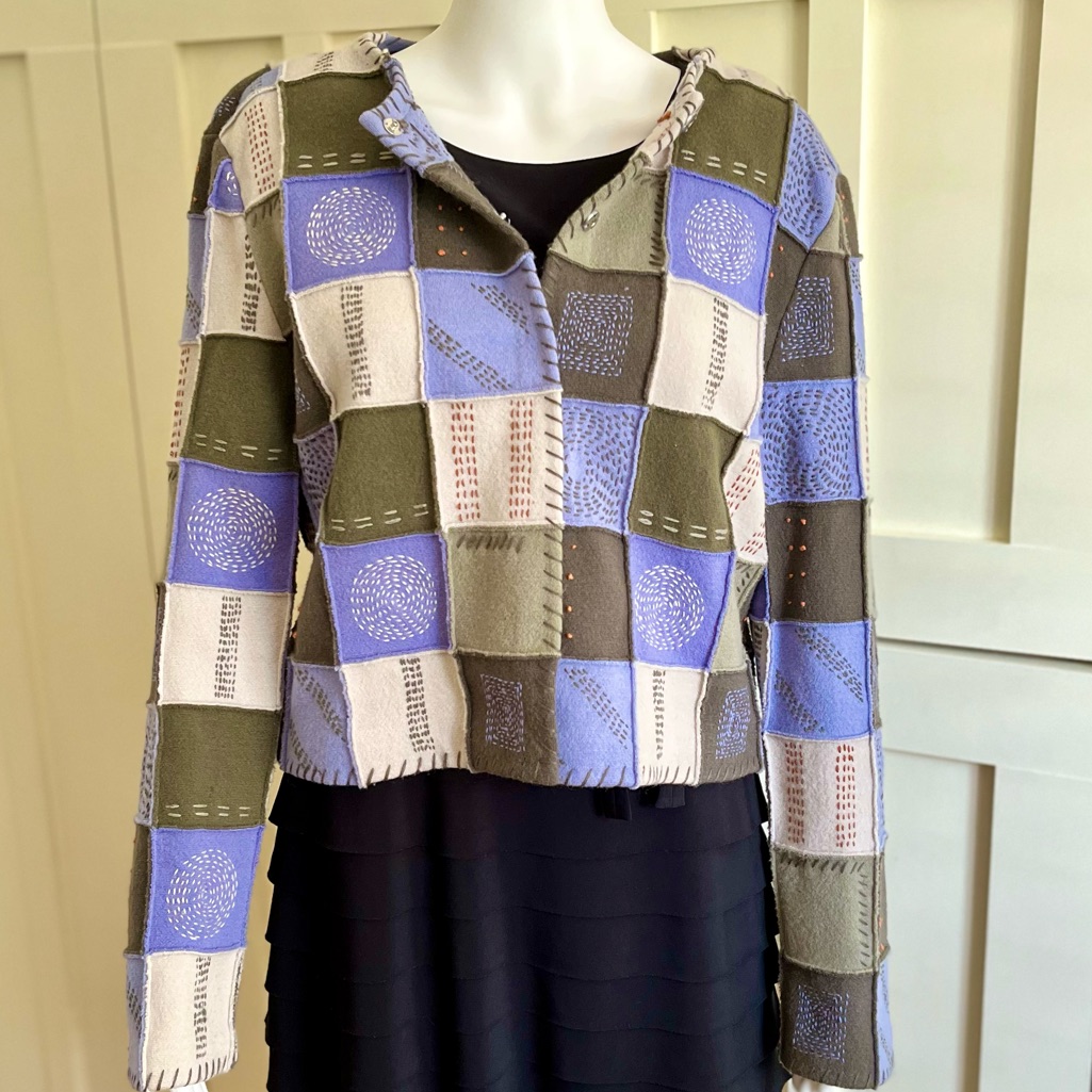 Worth Wool Patchwork Coat